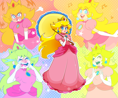 A little homage to one of my fave nintendo ds games of all time, Super Princess Peach! I hope i get 