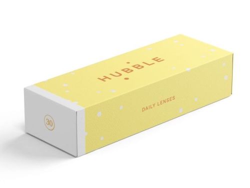 Hubble Contacts packaging is simply adorable.