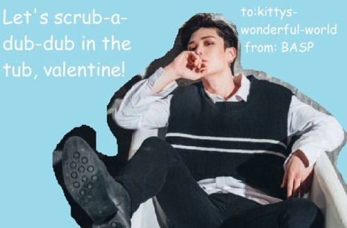 bestabsoluteshitposts: Junhong valentines (½)@usernamealreadybeenused@zeloswaffles@chan-delur