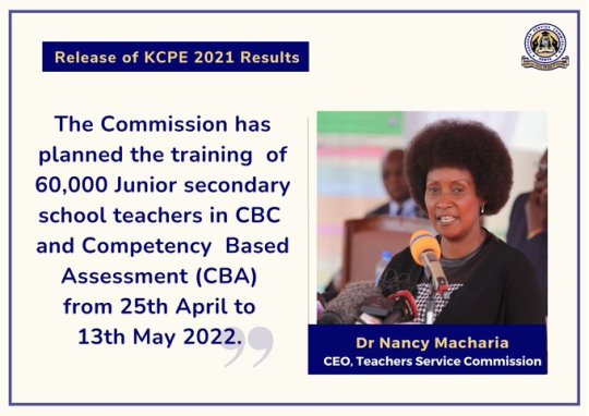 229,292 Teachers Trained On CBC, Says TCS Boss Nancy Macharia.