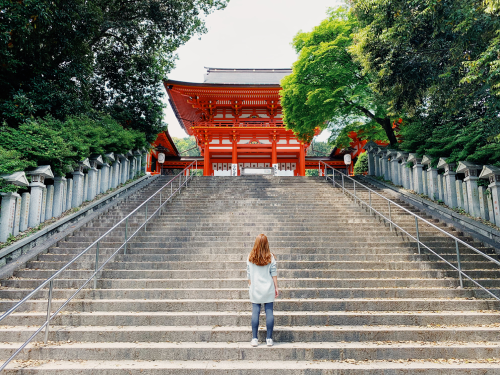 My 2nd visit to Omi Jingu last May 2019. See posts of my visits to Omi Jingu here.Still as beau