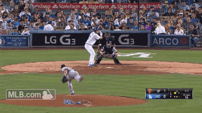 ladodgers:  Clayton Kershaw doesn’t give up runs often. When he does, he gets them