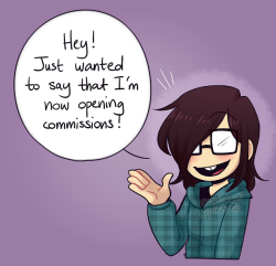 suspicious-spirit: Hey guys! I’m now opening commissions, I need to help out my parents with financial problems, and just like I said here, especially after the failed surgery of my last dog Anna (rest in peace). As for my boyfriend, I want to give