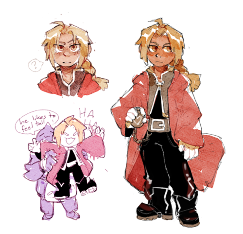 human-trans-mutation:im finally figuring out how to draw him… also im rewatching fmab for the