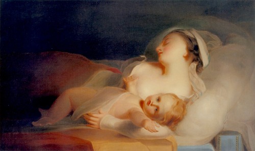 thomas-sully: Mother and Child, 1827, Thomas Sully