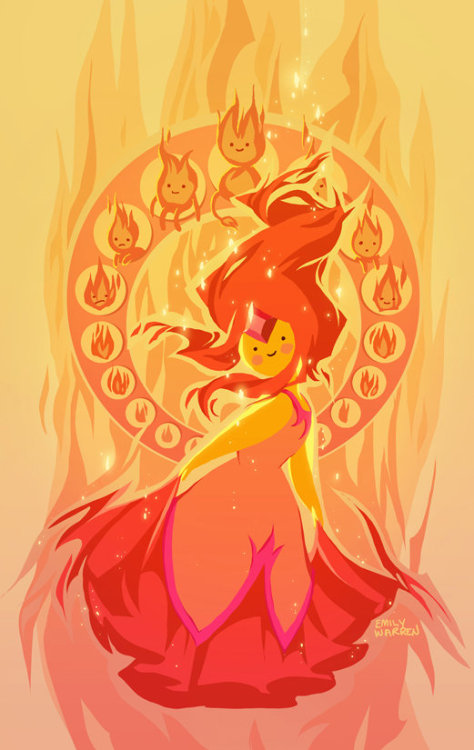 sociopatiaparaprincipiantes:  Adventure Time Art by:  http://emilywarrenart.deviantart.com/  