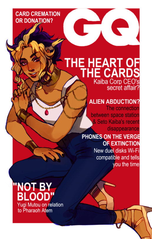 Fashion Icon Atem. He Would Totally Rock Body Chains