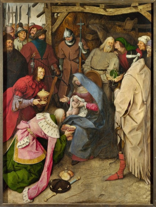 The Adoration of the Kings, by Pieter Bruegel de Oude, National Gallery, London.