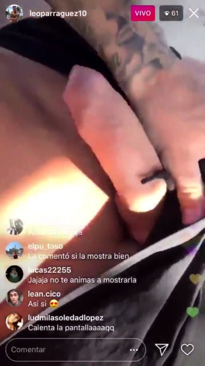 hombreschilenosguapos: alexxxisus: Leo P. dijo que si llegaba a 30k seguidores en su cuenta de IG ha