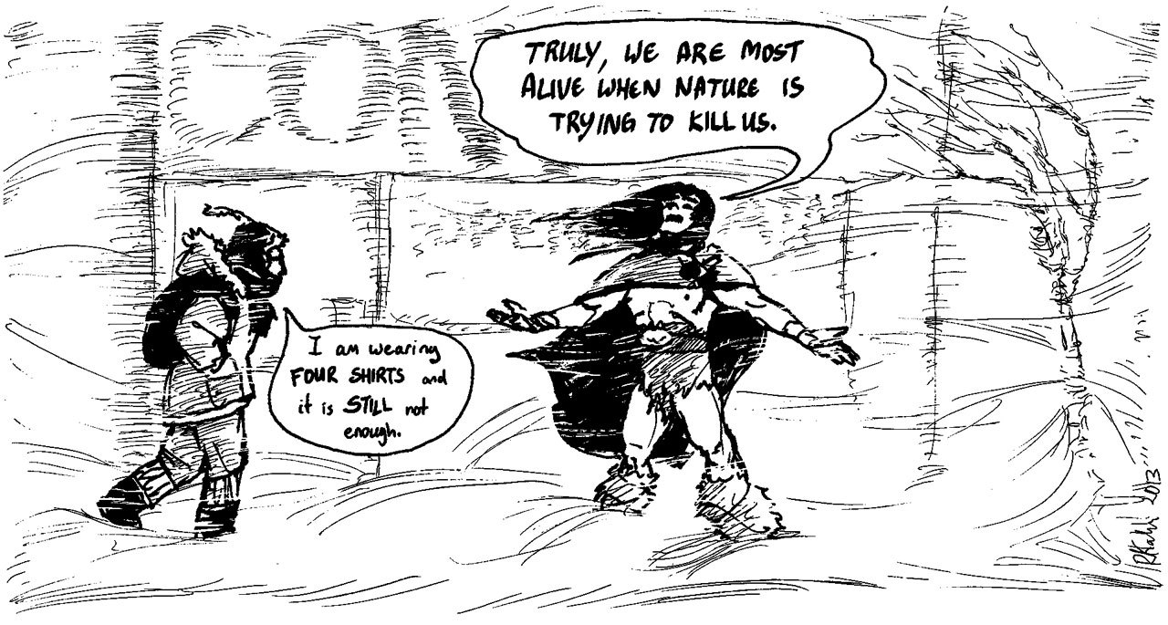 wealdcomics:By Crom! is Rachel Kahn’s joke-a-panel autobiographical comic featuring