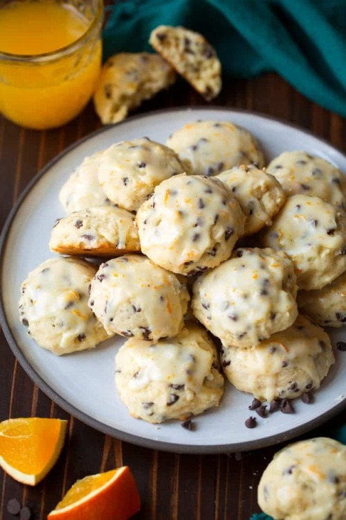 foodffs: Orange Chocolate Chip Ricotta Cookies Follow for recipes Get your FoodFfs stuff here