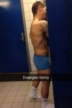 sexy-lads:  Shirtless young man in locker room 