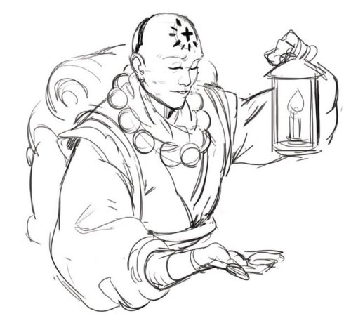 dunesand: more oyoo sketches as i take breaks zzzz oyoo is not only a fake monk but probably the wor