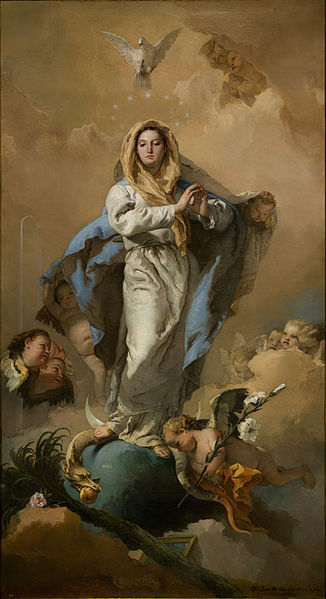 Giovanni Battista Tiepolo, The Immaculate Conception, 1768.