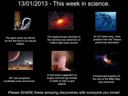 thescienceofreality:  This Week In Science: 
