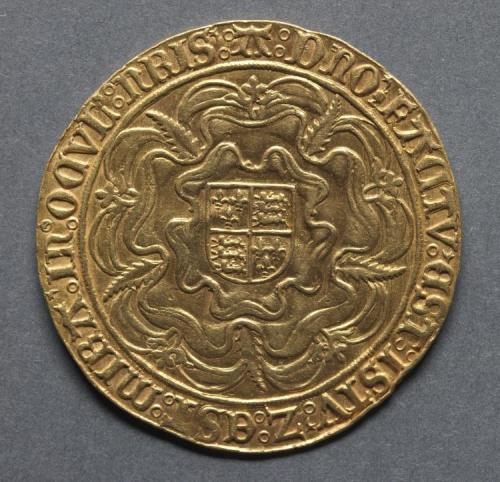 cma-medieval-art: Sovereign (reverse), 1553, Cleveland Museum of Art: Medieval Art Medium: goldhttps