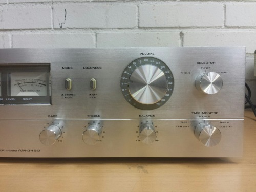 Akai AM-2450 Stereo Integrated Amplifier, 1977