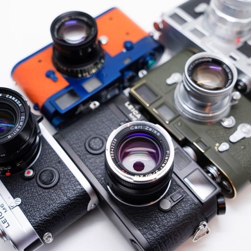 japancamerahunter:All the pretty things. Just a few of the beautiful cameras that have come into JCH