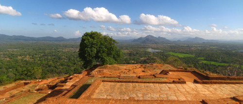 View from Sigiriya rock, Sri Lanka