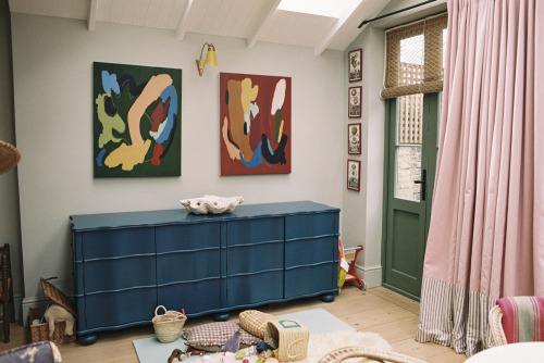 Matilda Goad’s living room for Moon Magazine out now