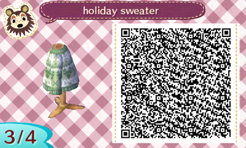  A super cozy and festive sweater for the holiday season, enjoy!
