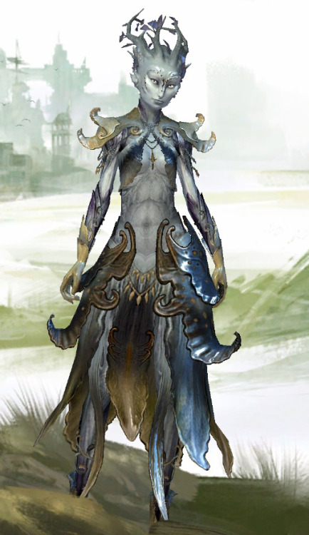 my new sylvari mesmer, lioslaith :`) (3rd? attempt at making a mesmer? LMAO. dat grind to 80. actual