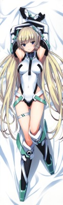 angela balzac bodysuit dakimakura heels rakuen