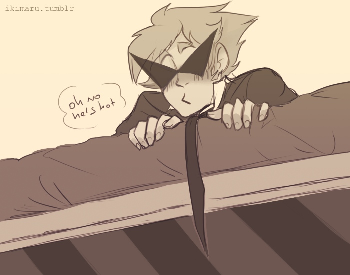 ikimaru:  dammit guys, always asking me who takes the top bunk ((in the college au