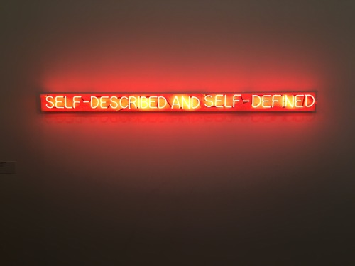 timbllr:Self-Described and Self-Defined, 1965 - Kosuth, Joseph (Museu Coleção Berardo, Lisbon)