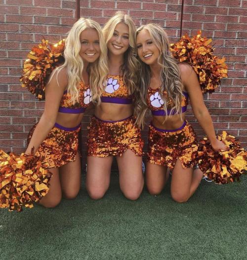 sexy-cheerleader: Clemson Tigers