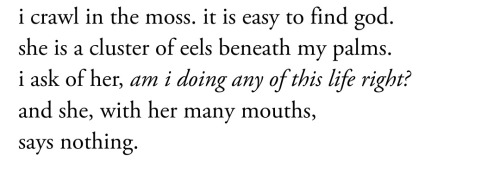 aanathemaa: eric larocca; things have gotten worse since we last spoke // aeschylus (trans. anne car