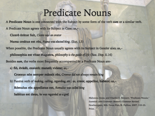 yolo-are-avi-atum:Grammatica hodierna – Predicate Nouns