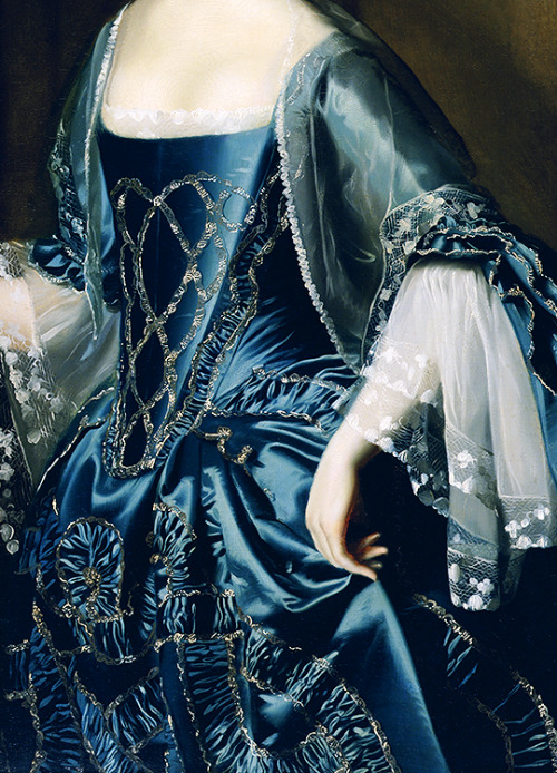 the-fisher-queen: warpaintpeggy: INCREDIBLE DRESSES IN ART (119/∞)Mrs. Daniel Sargent (Mary Tu
