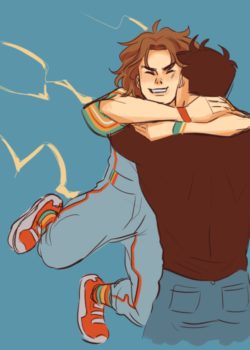 burquillos:Bart likes hugging with all the strength of the speed force but it’s alright cause his be