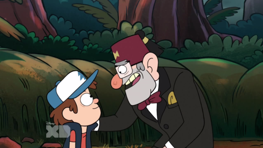 vernarchangel:  turlouqh:  OK buttress and unattainabelle jokes aside, I’d like to examine the contrast between Stan and Ford when it comes to their relationships with Dipper and Mabel as legal guardians.Here’s my analysis:  The Sr. Pines Twins are