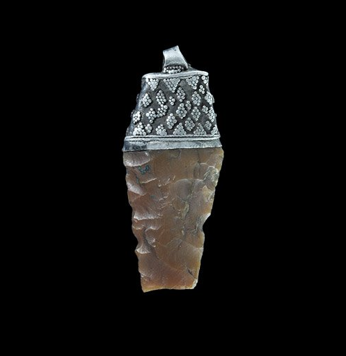 archaicwonder:Viking Silver Magic Elfshot Amulet, 9th-10th century ADThis was worn as a magic amulet