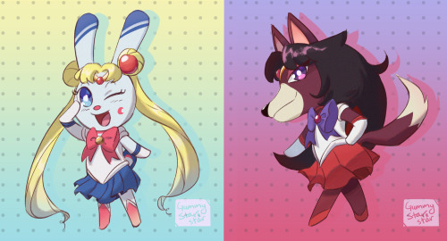 gummy-star-star:✨Animal Crossing x Sailor Moon✨