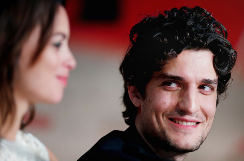  Louis Garrel attends the “Redoubtable (Le Redoutable)” Press Conference   during the 70