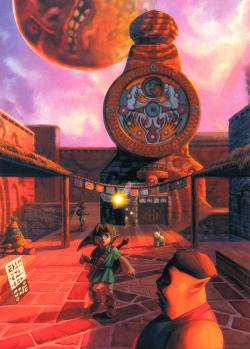 nintendo-forever:Official art from the Majora’s