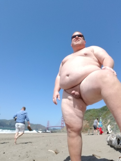 Porn photo playnnude: Fun day at Baker Beach! I love