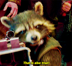 Rocket telling it how it is, love this film