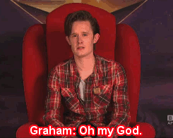 thehayleybreanne:  captain-mycaptain:  Matt Smith meets Matt look-alike on The Graham Norton Show (x)  I’M SO HAPPY I FOLLOW MATT ON TUMBLR AND JUSTAAAA 