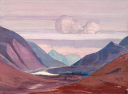aubreylstallard:Nicholas Roerich, River Chandra, 1931