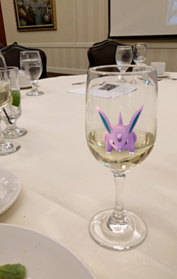 enoughtohold:  enoughtohold:  waiter… waiter there’s a nidoran in my wine   …and a magikarp in my water