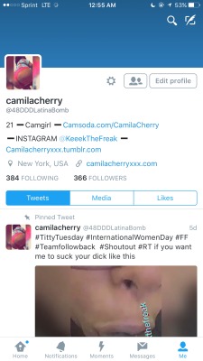 Camilacherryxxx:  Can You Guys Do Me A Huge Favor And Follow Me On All On My Social