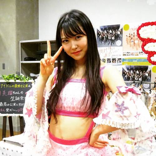 #アイドルの夜明け公演 #白間美瑠生誕祭 #みるるんかわいい  #miru_shiroma #NMB48