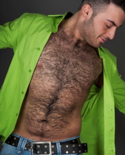 Ijackul8R:  Lovely Hairy Guy - Look At The Way His Fur Meets His Neck Hair And Goes