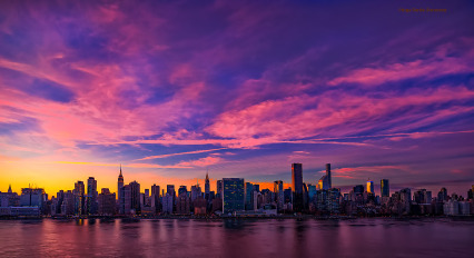 Pretty pink sunset in NYC  				Inga&rsquo;s Angle 				One shutterbug&rsquo;s