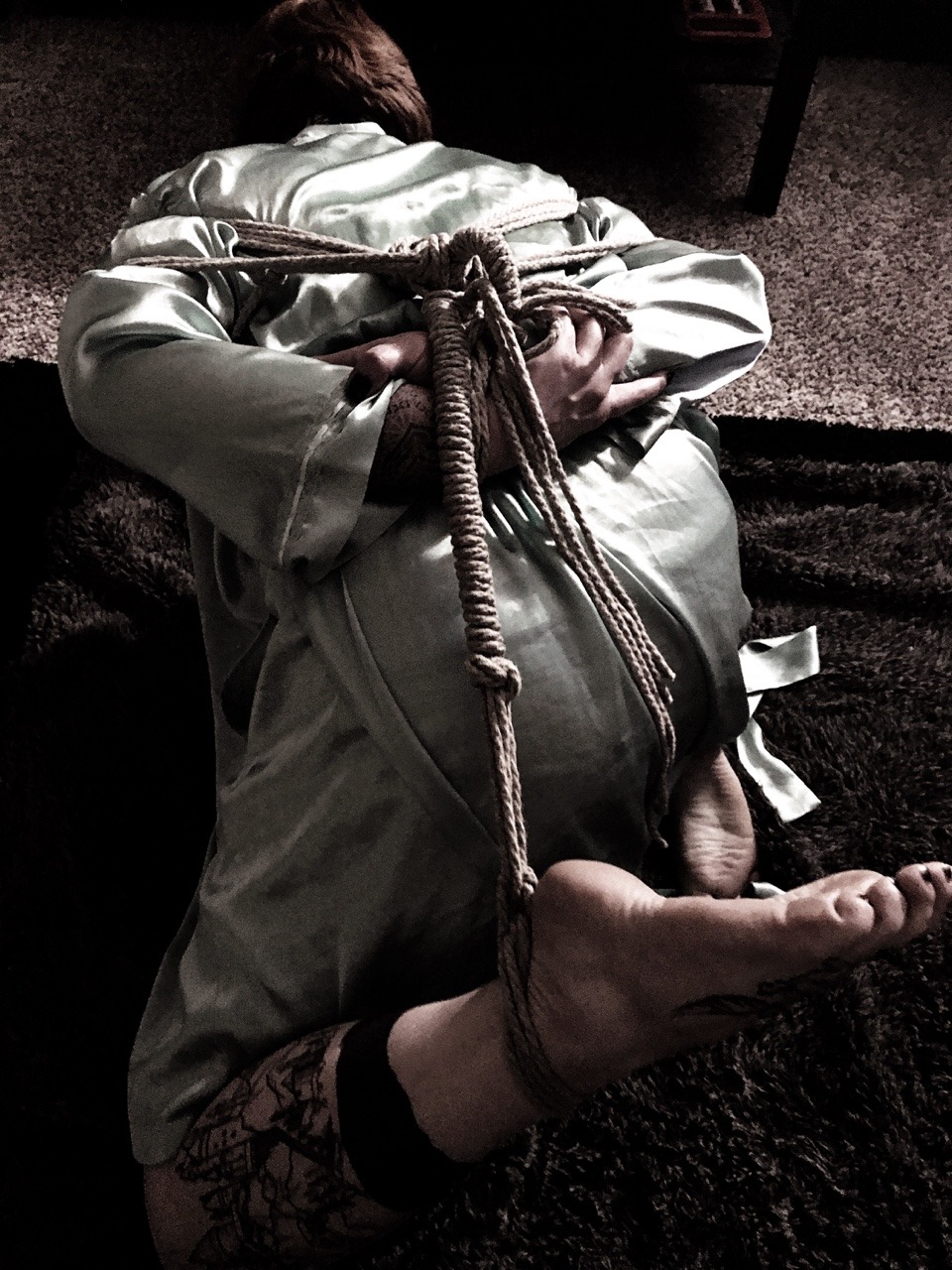 waytoomuchinformation:  Bind me.   Rope and photos by @jamesadd1ct1on  Model and