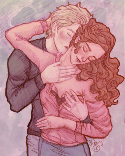 . . #stayhome #dramione #dracomalfoy #hermionegranger #drawing #sketch #mixedmedia #pencildrawing #p